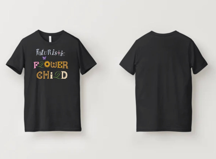 Futuristic Flower Child Tee